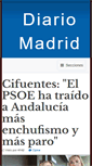 Mobile Screenshot of diariomadrid.com